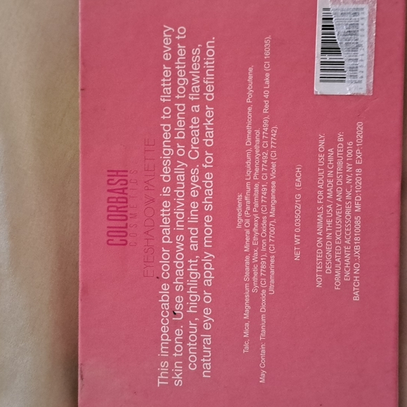 Colorbash eyeshadow palette - Picture 2 of 3